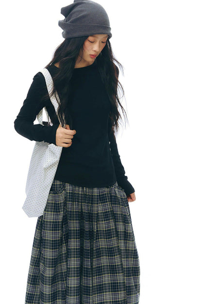 Y2k Button Layered Top