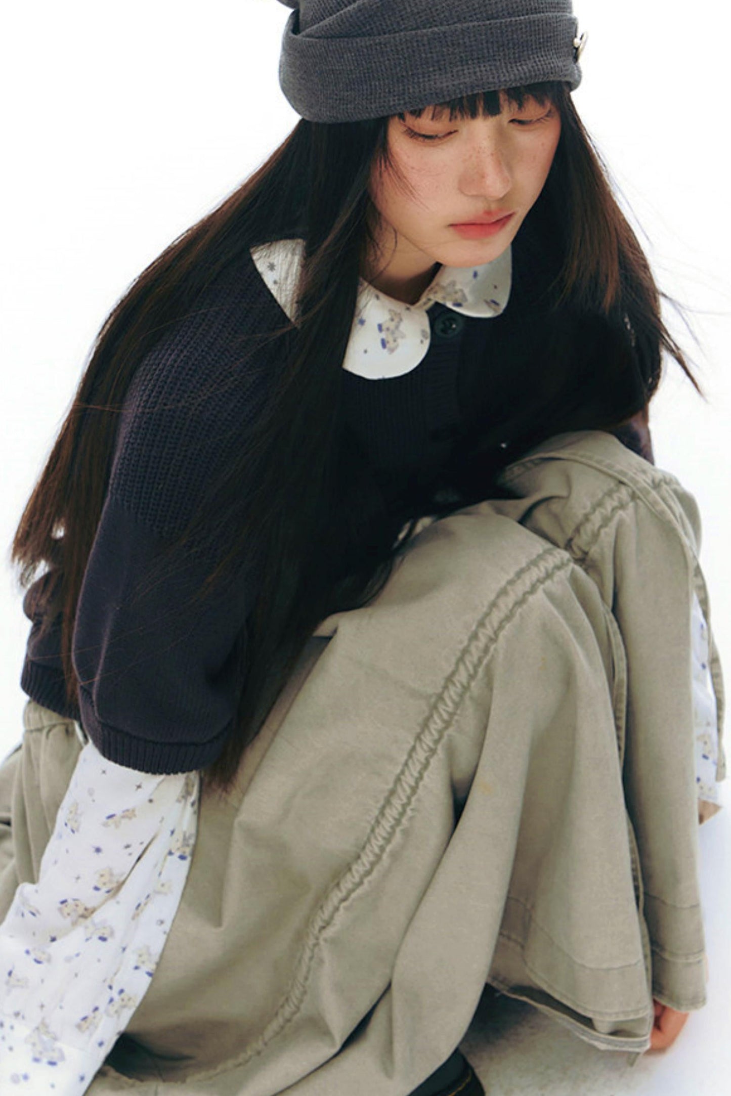 Pony Print Top + Skirt