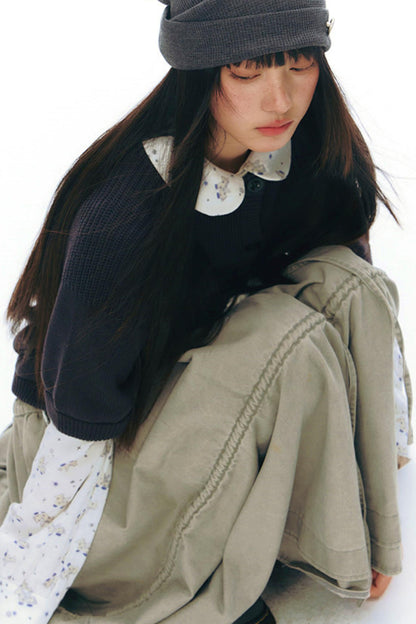 Pony Print Top + Skirt