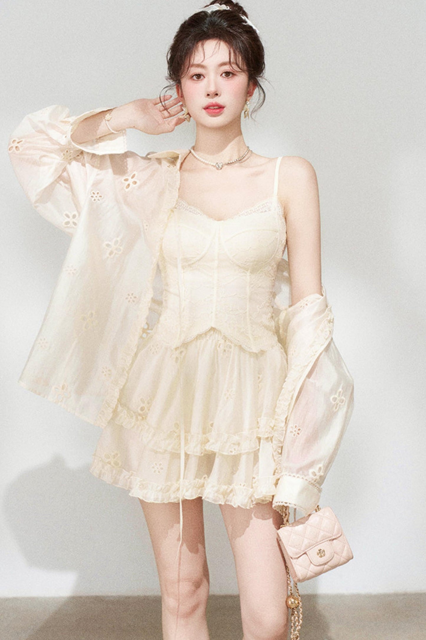 Lace Slim-fit Camisole Top
