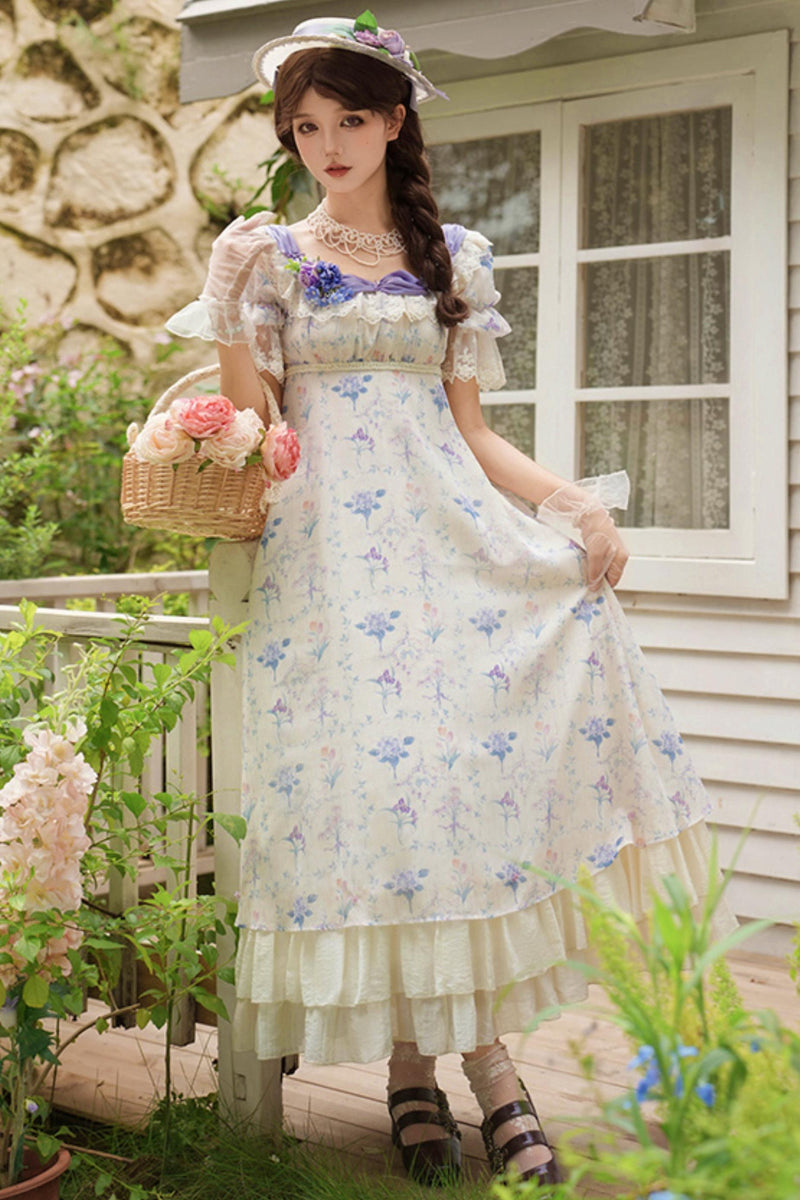 Letter and Poem Two Piece Look Dress Set