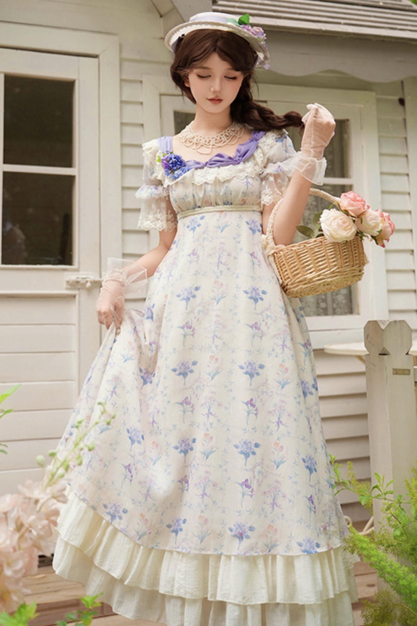 Letter and Poem Two Piece Look Dress Set