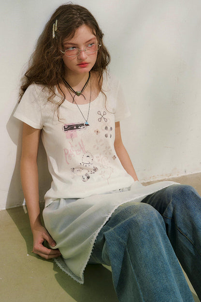 Alice's Dream Retro Top