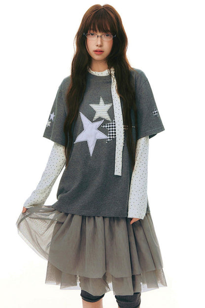 Y2k Tulle Vest Dress