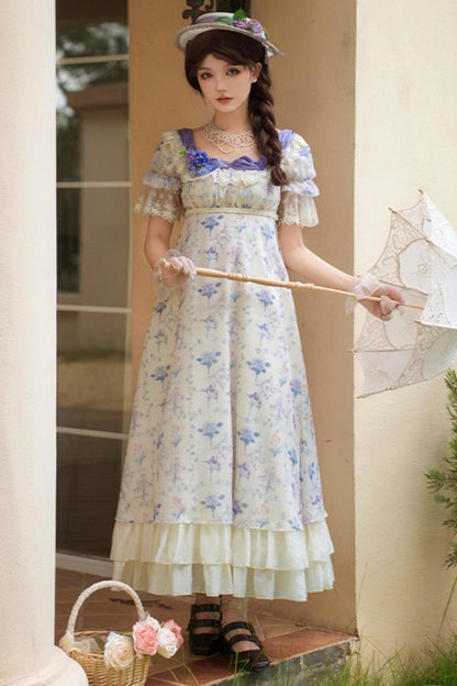 Letter and Poem Two Piece Look Dress Set
