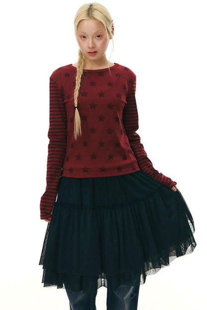 Y2k Tulle Vest Dress