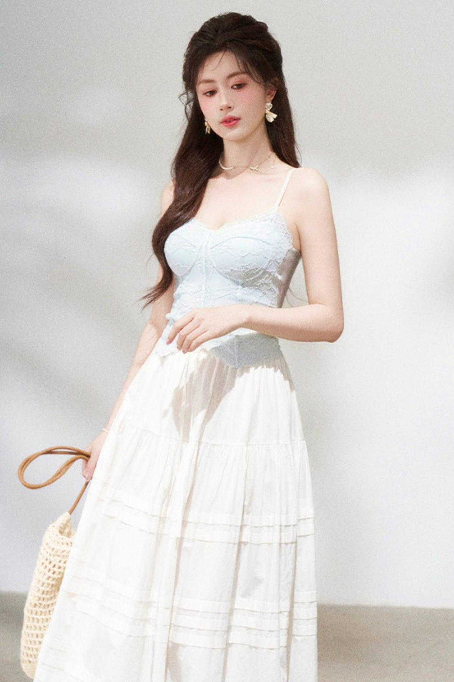 Lace Slim-fit Camisole Top