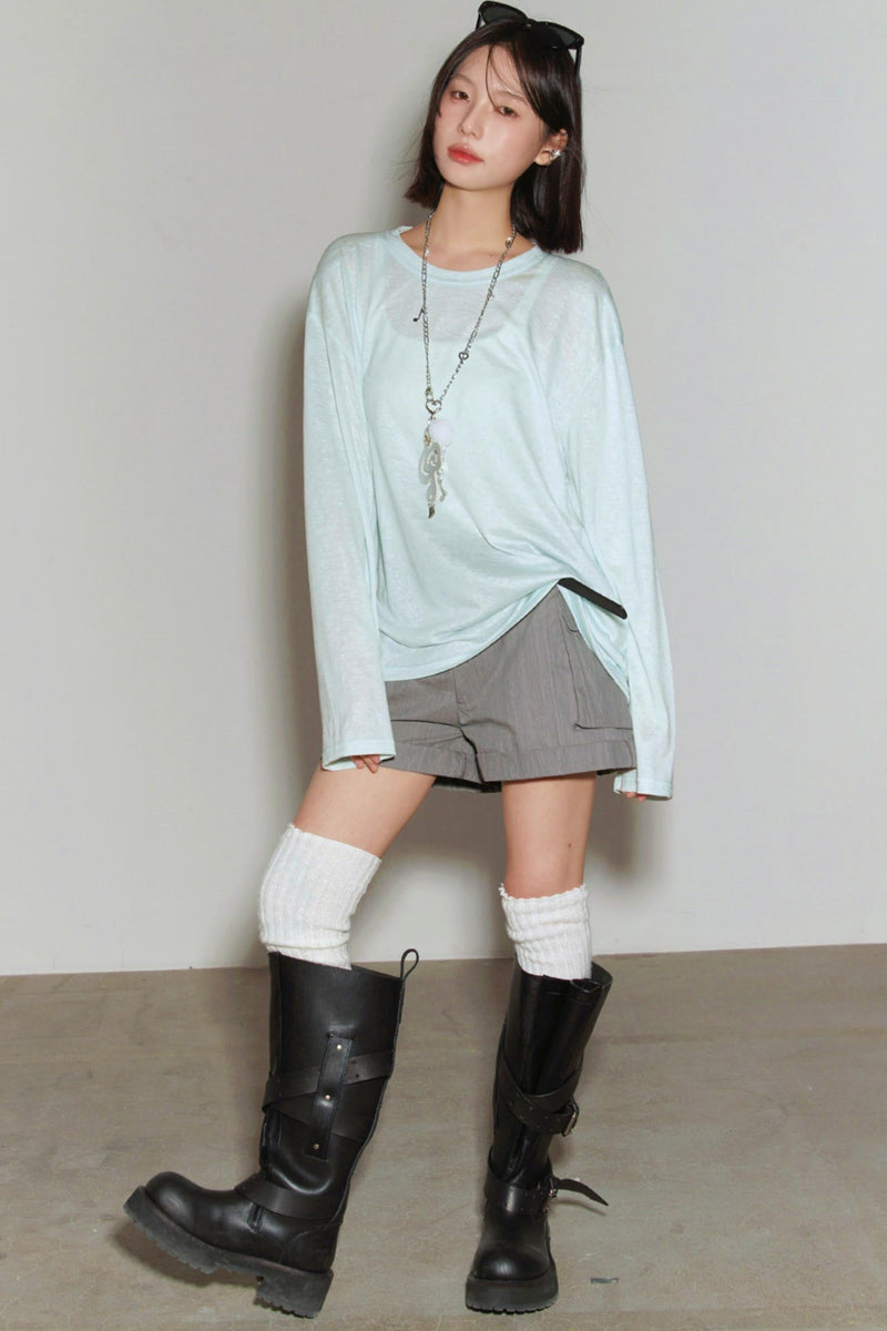 Cover-up Sheer Loose Top