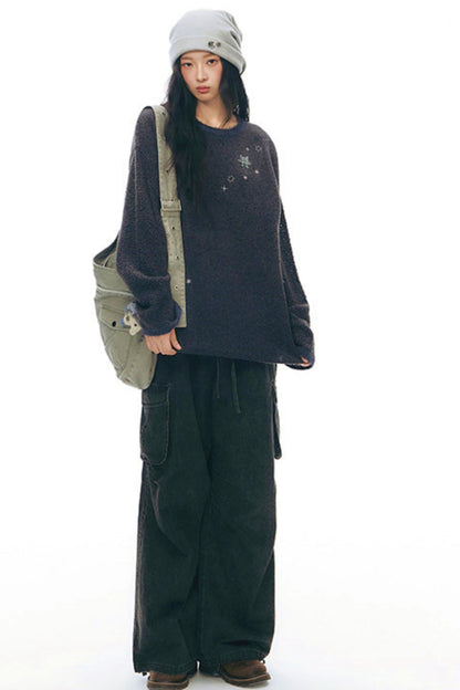 Six Point Star Knit Sweater