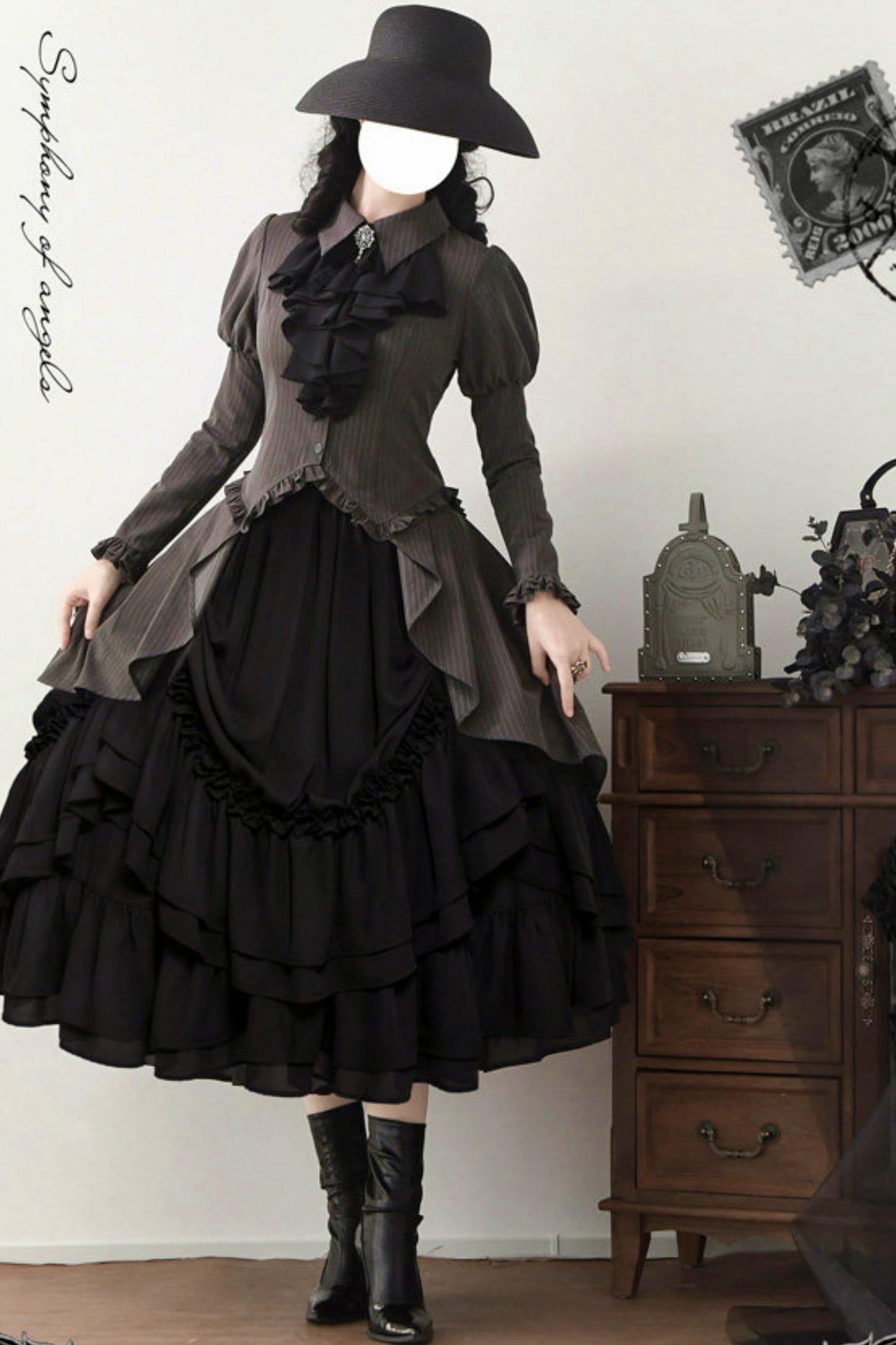 Classical Gothic Lolita Top + Skirt