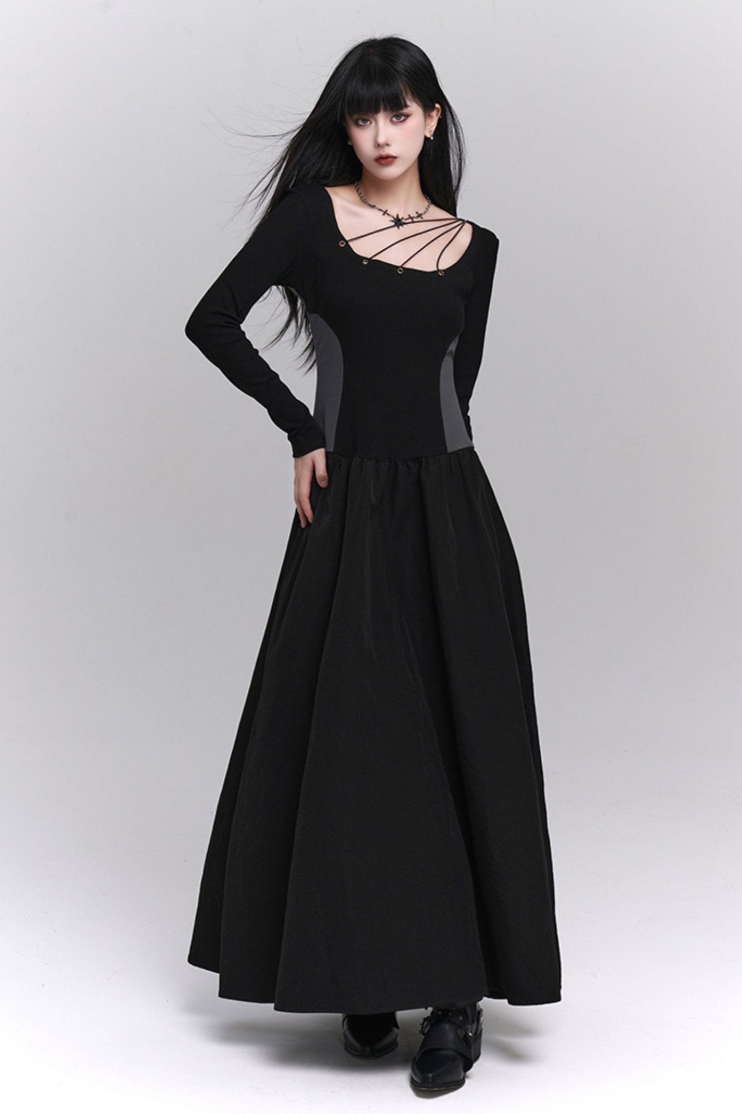 Cold Niche Early Autumn Dress