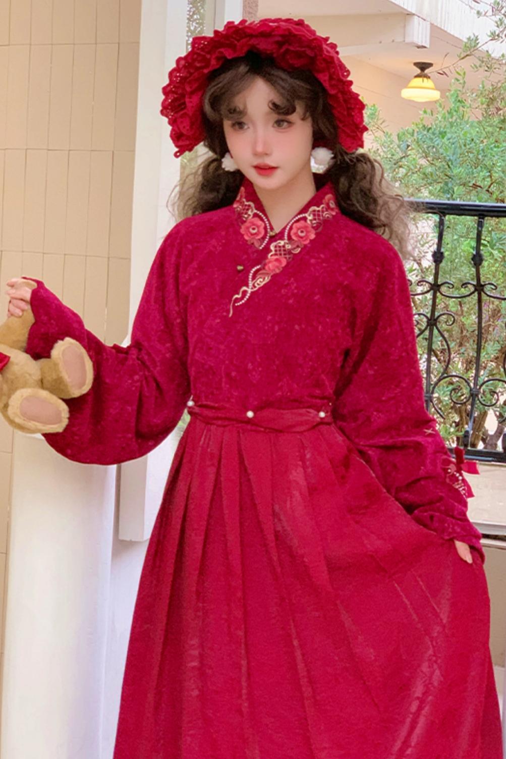 [pre-order] National Style Han Element Dress Set