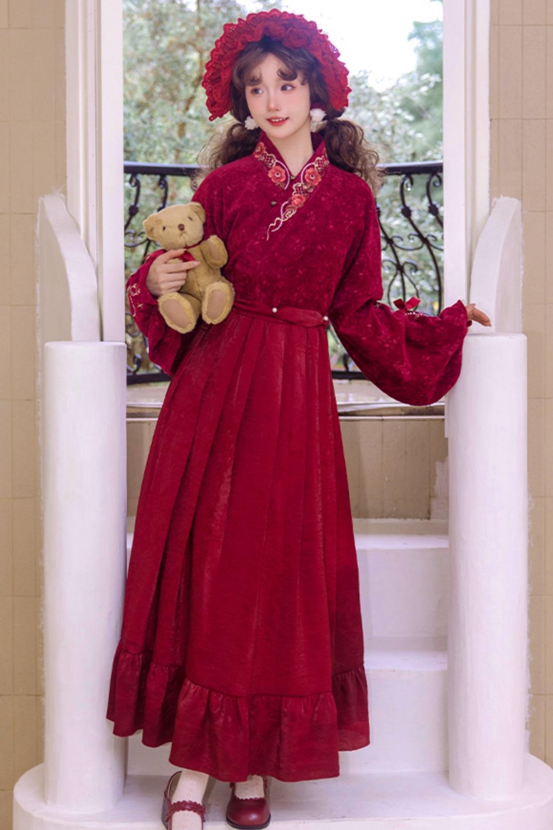[pre-order] National Style Han Element Dress Set