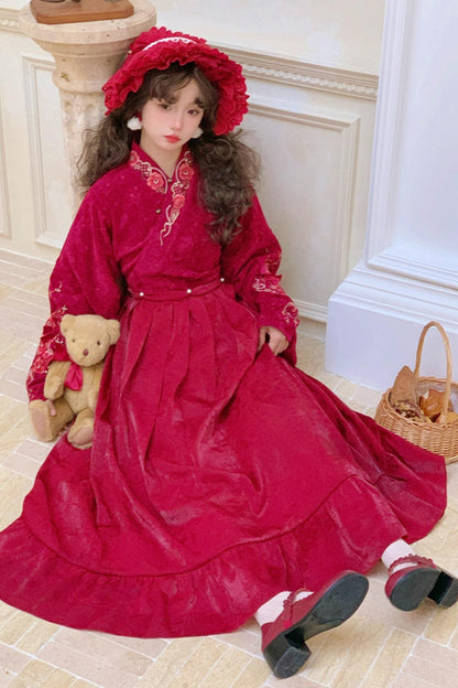 [pre-order] National Style Han Element Dress Set