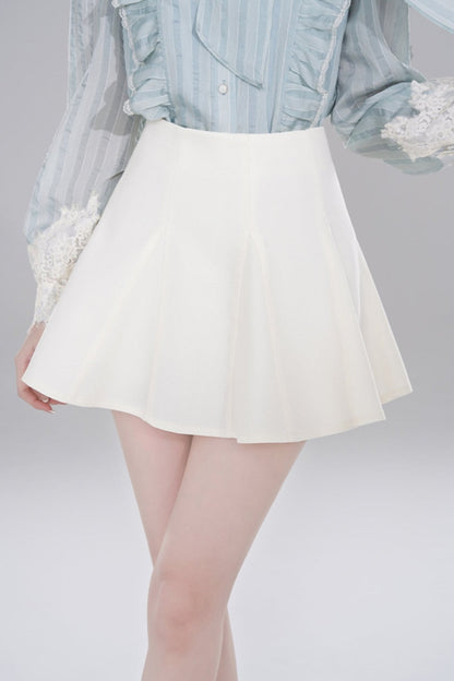 Blue Stripe Neck Lace Set