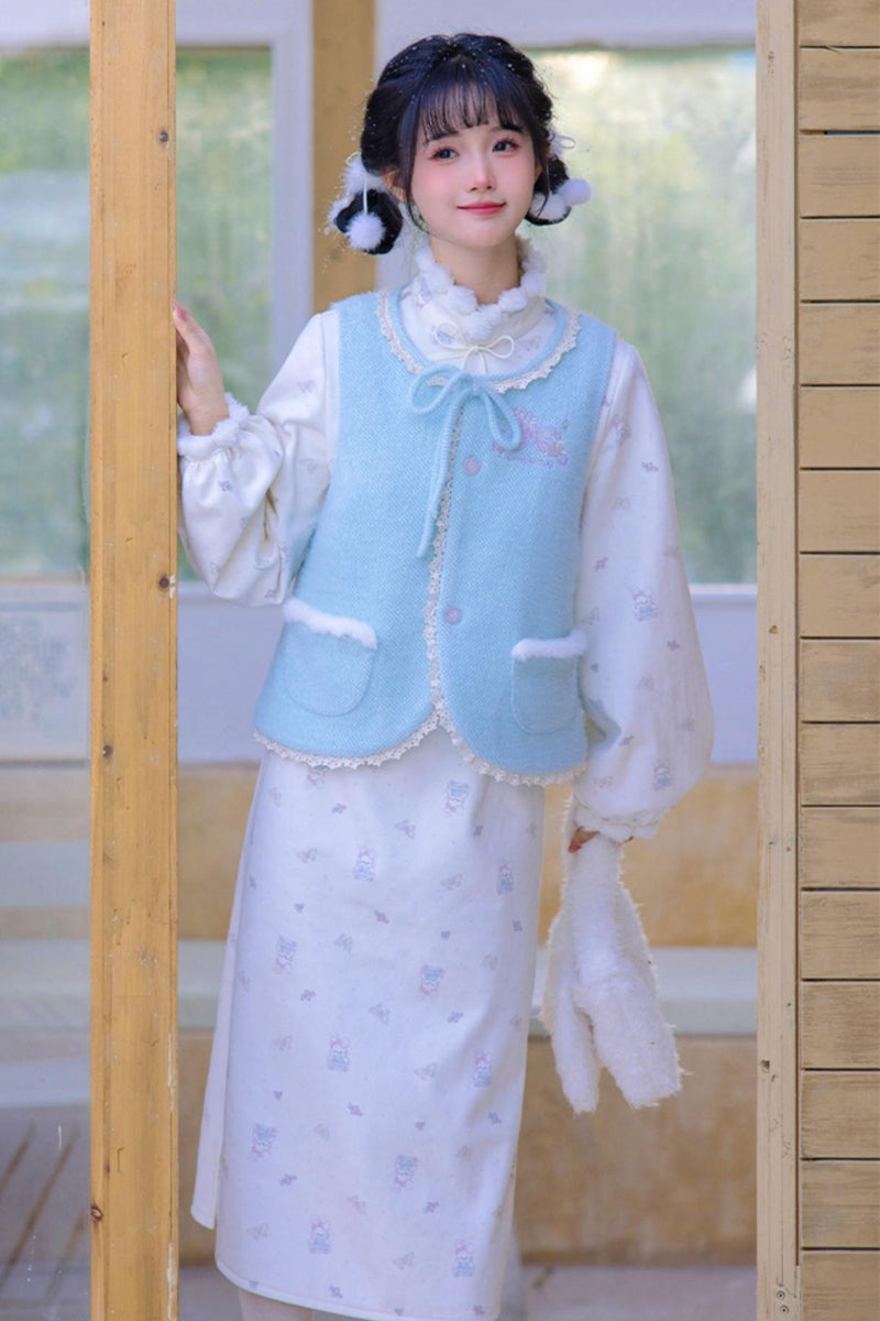 Chinese-style Dress Set