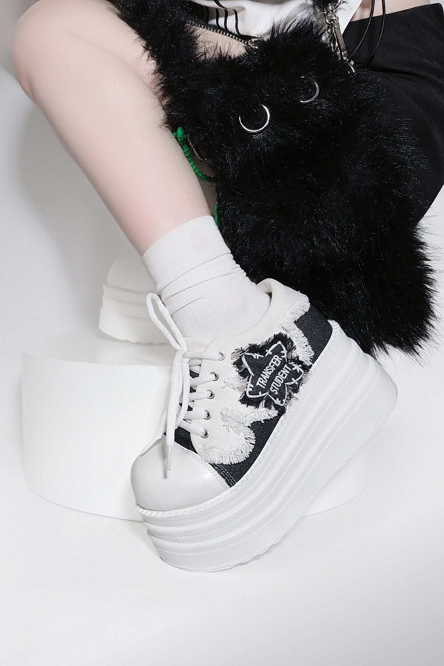Rockstar Denim Platform Shoes