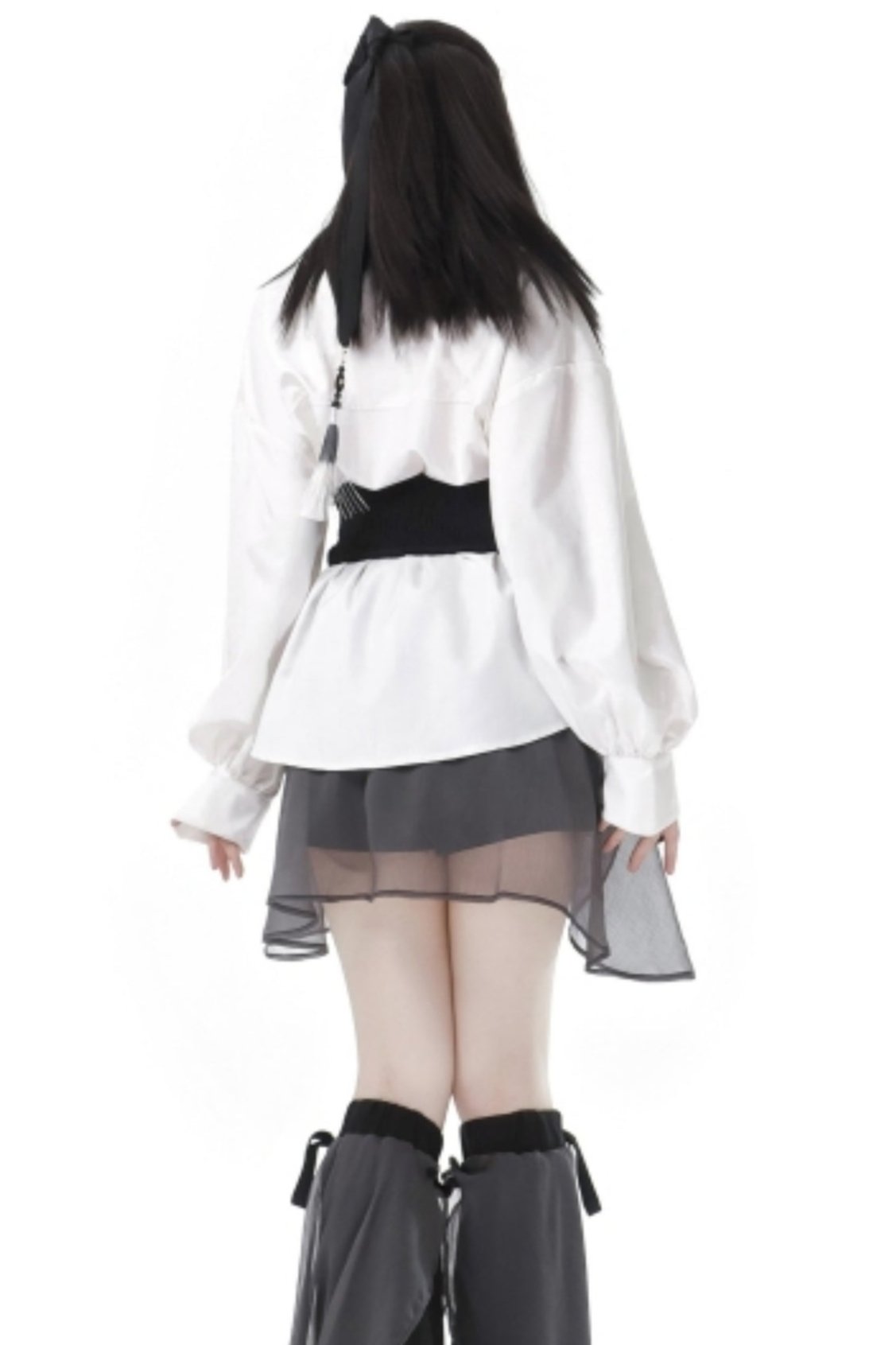 Bamboo Embroidery Shirt Set