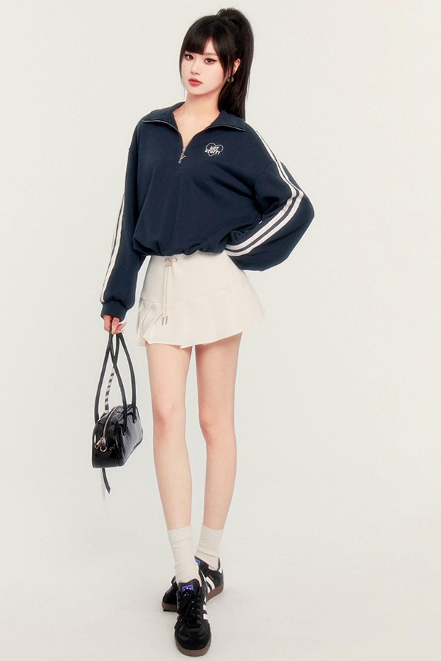 Two-piece Pleated Dress