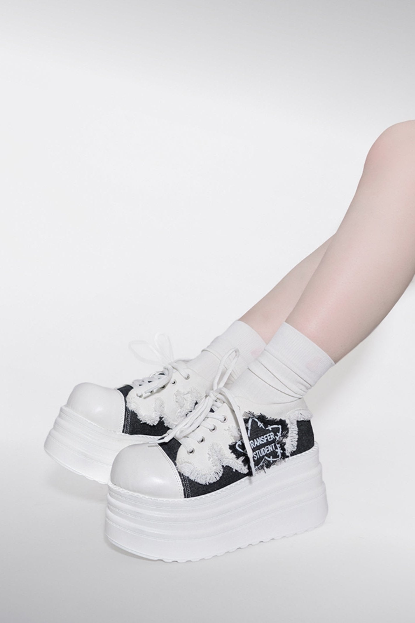 Rockstar Denim Platform Shoes