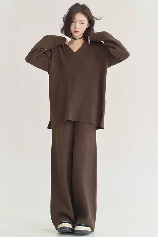 Lace Stitch Loose Satin Top