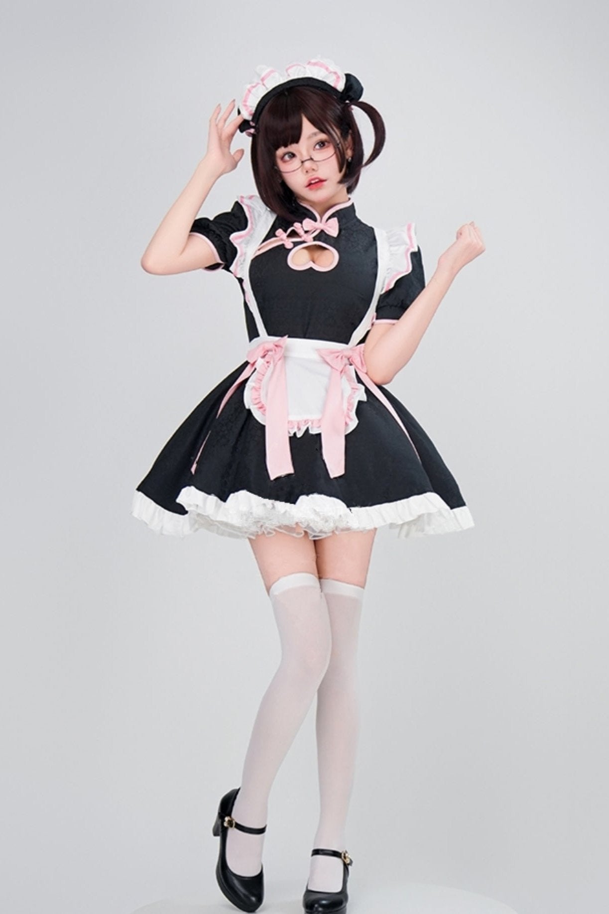 Chinese Lolita Cosplay Maid Dress