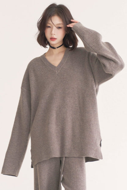 Lace Stitch Loose Satin Top