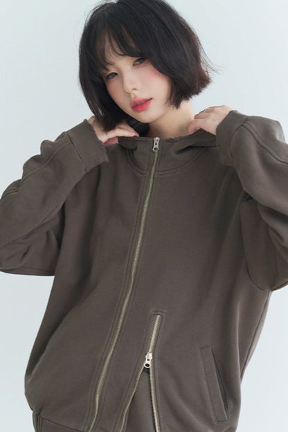 Sports Hoodie and Trousers Set