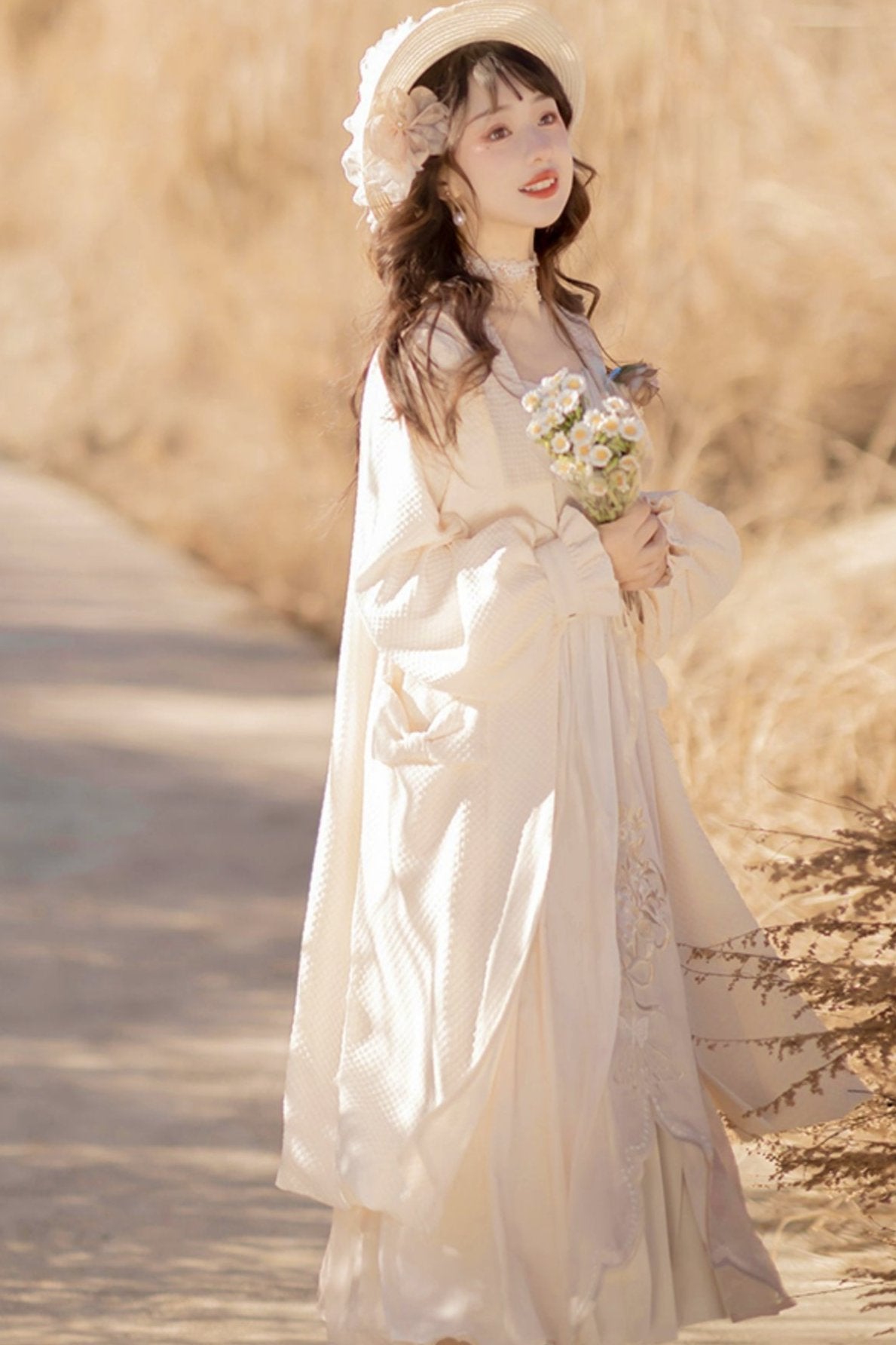 Sweet Retro Jacket + Ruffle Suspender Dress