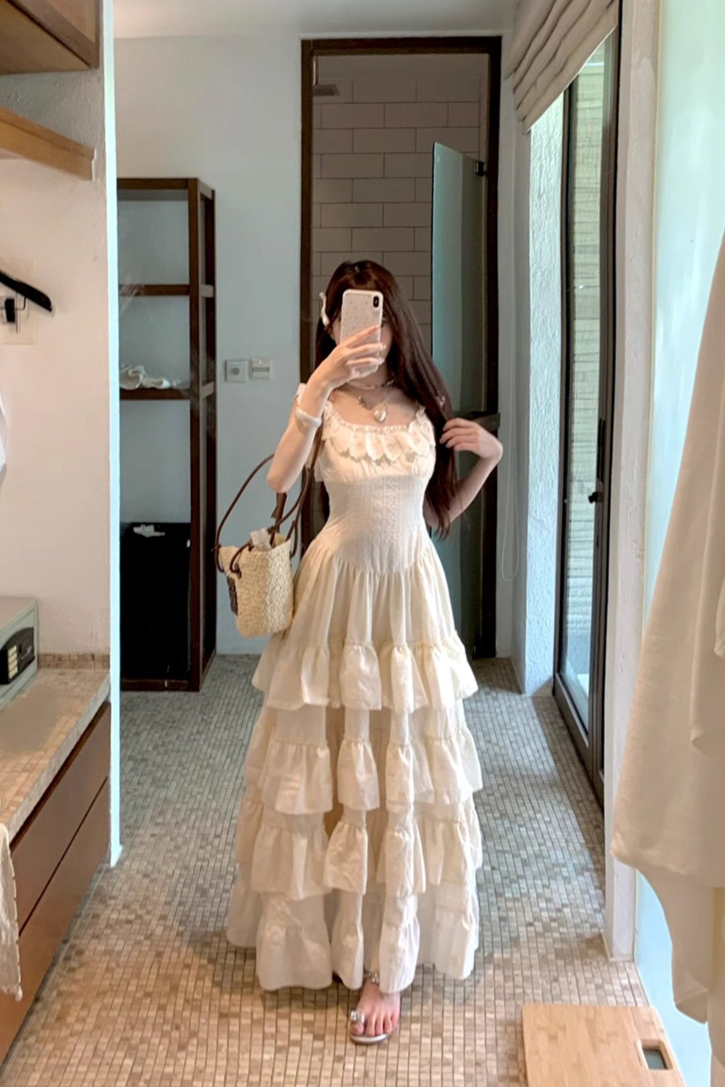 Garden Light Multishort Skirt Resort Dress