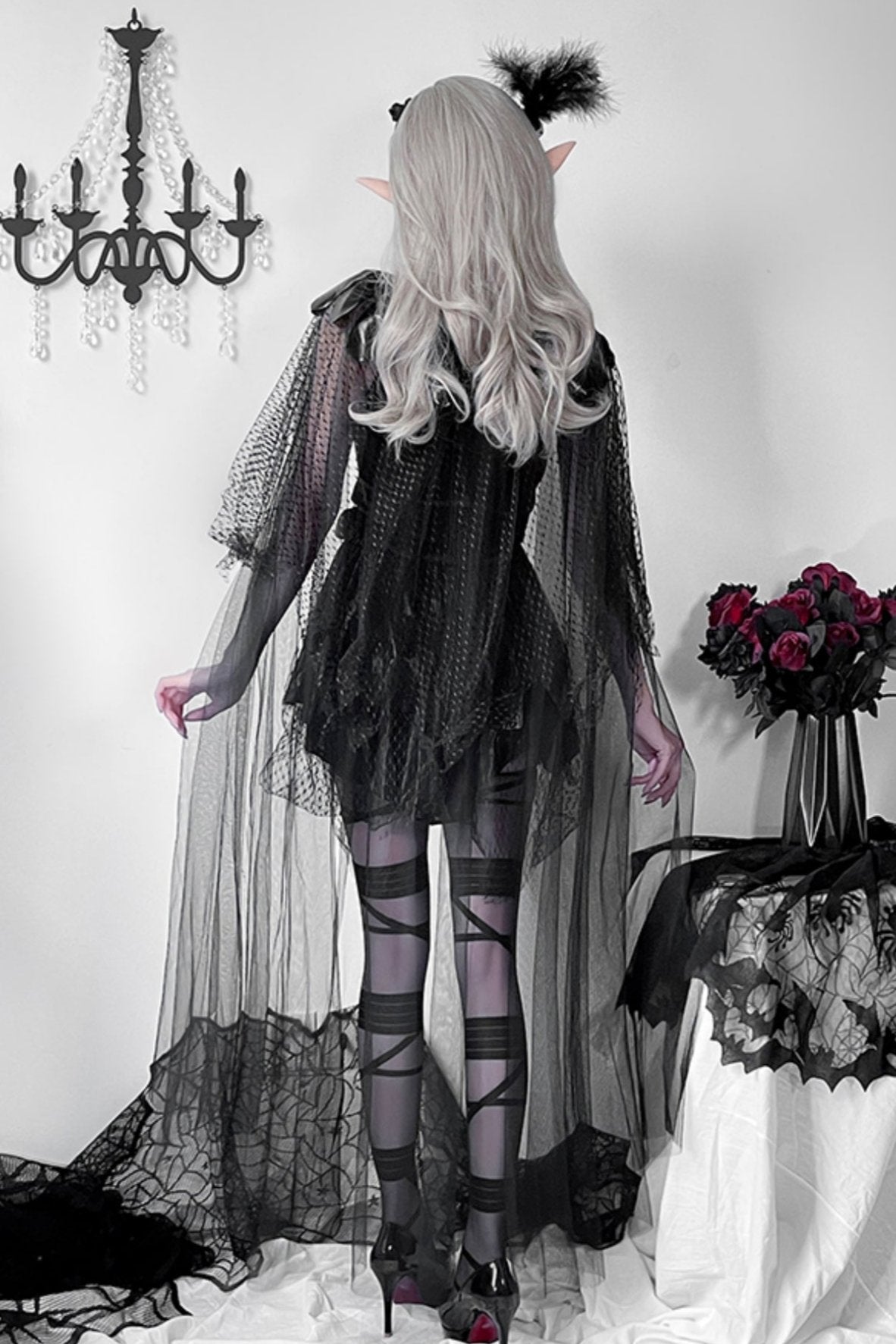 Halloween Witch & Devil Cosplay Set