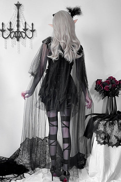 Halloween Witch & Devil Cosplay Set