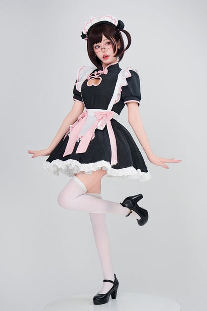 Chinese Lolita Cosplay Maid Dress