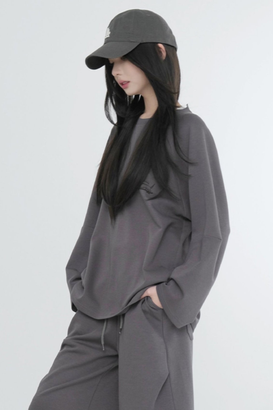 Raglan Crew Neck Sweat Set