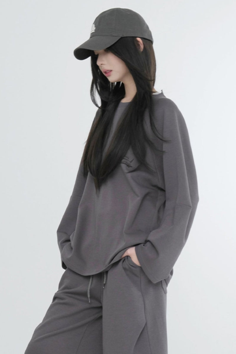 Raglan Crew Neck Sweat Set