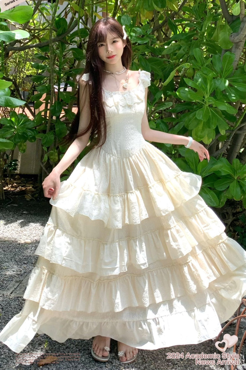 Garden Light Multishort Skirt Resort Dress