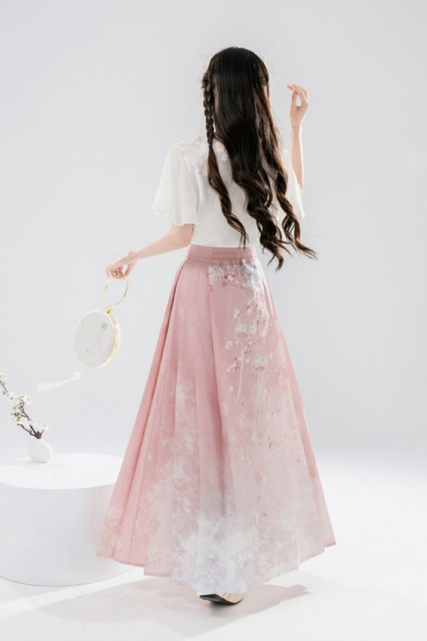 Cherry Blossom Hanfu Set
