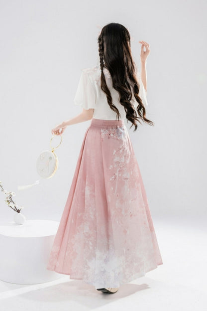 Cherry Blossom Hanfu Set