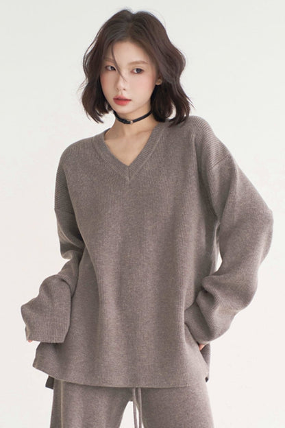 Lace Stitch Loose Satin Top