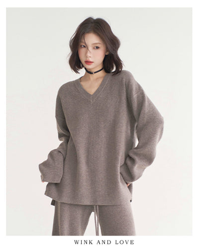Lace Stitch Loose Satin Top