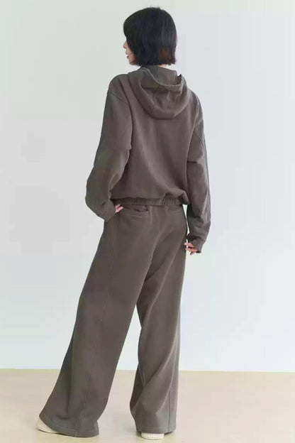 Sports Hoodie and Trousers Set