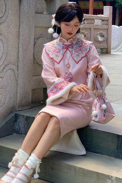 Daily Sweet Cheongsam Dress