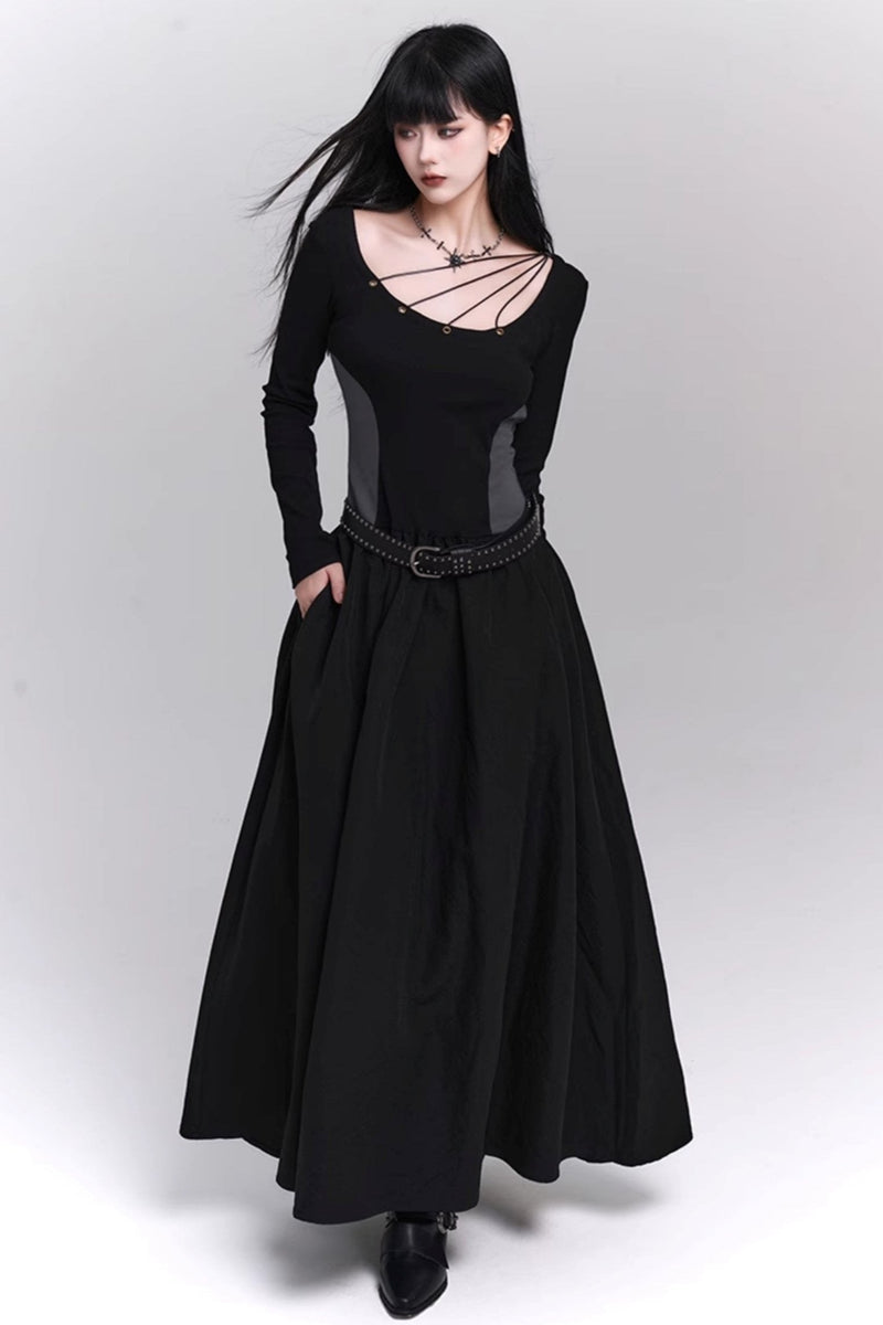 Cold Niche Early Autumn Dress