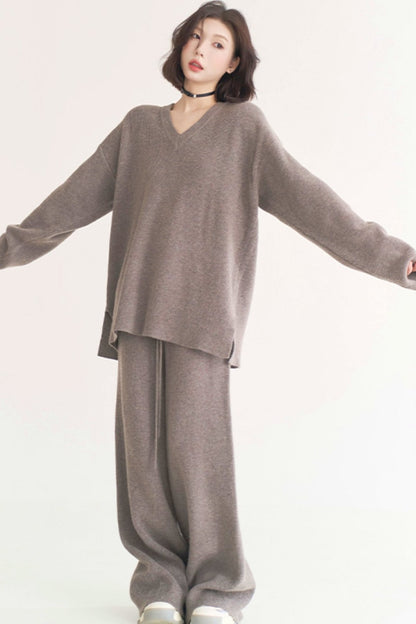 Lace Stitch Loose Satin Top