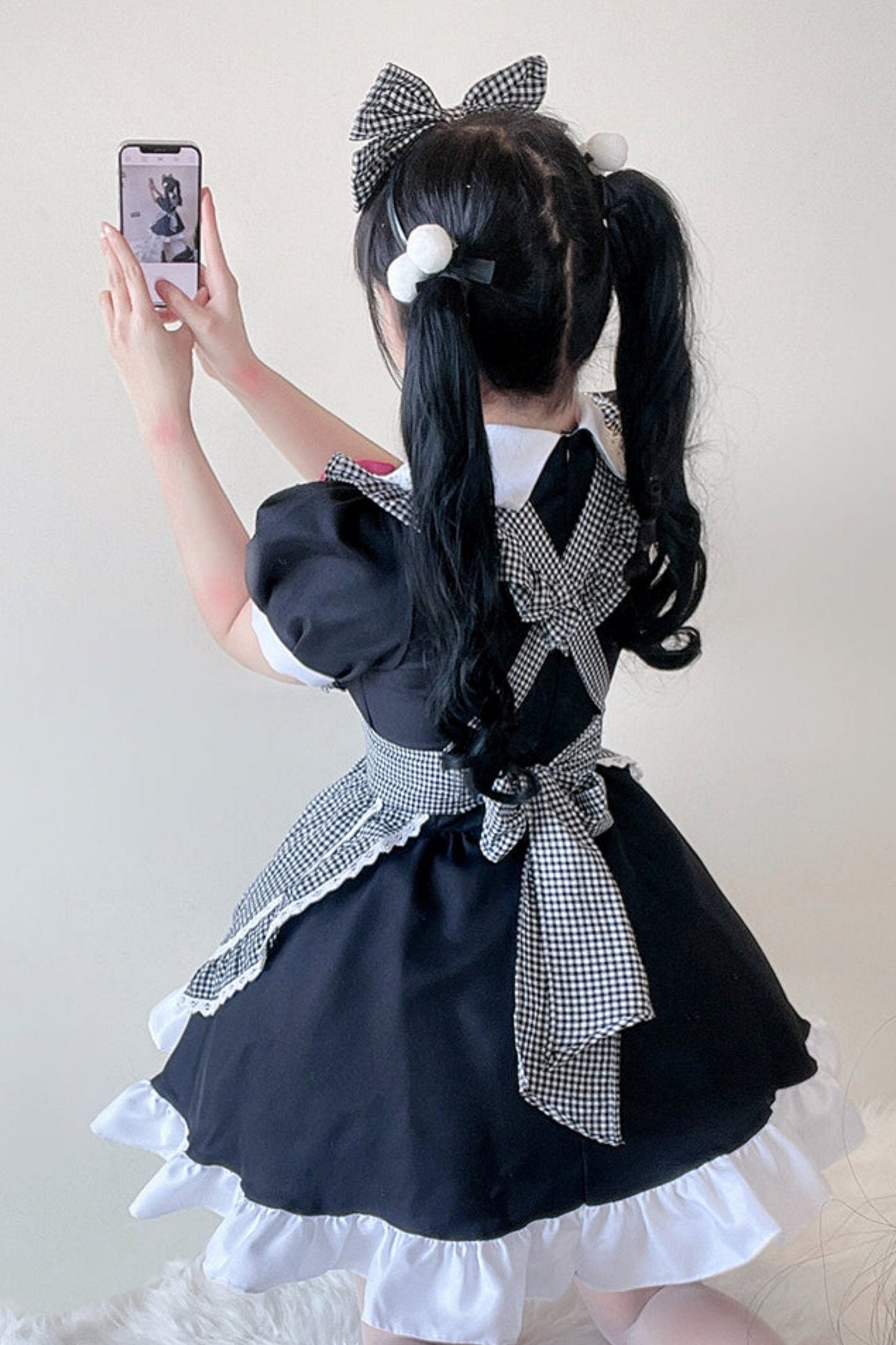 2d Loli Maid Tutu Dress Set