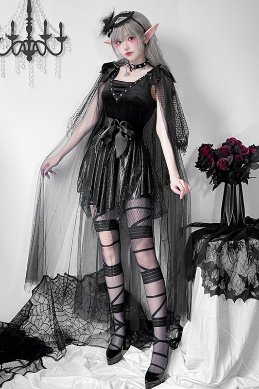 Halloween Witch & Devil Cosplay Set