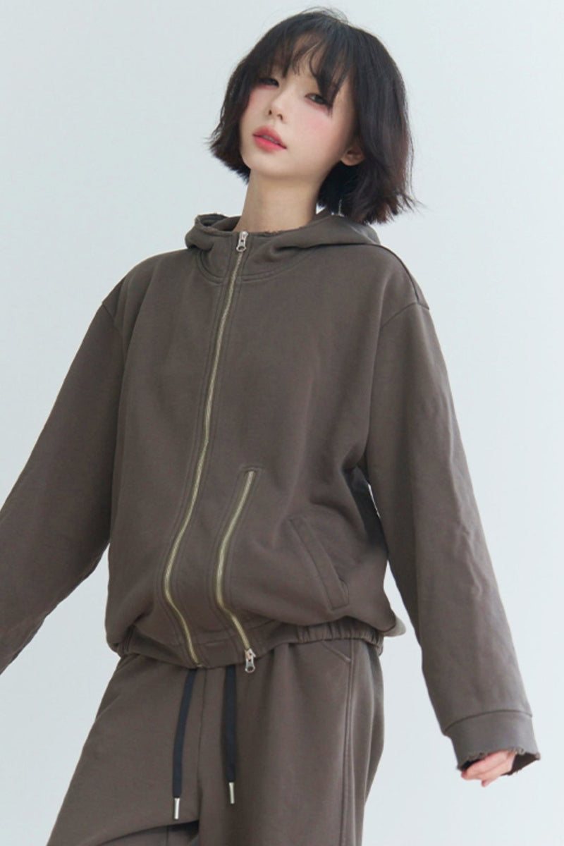Sports Hoodie and Trousers Set