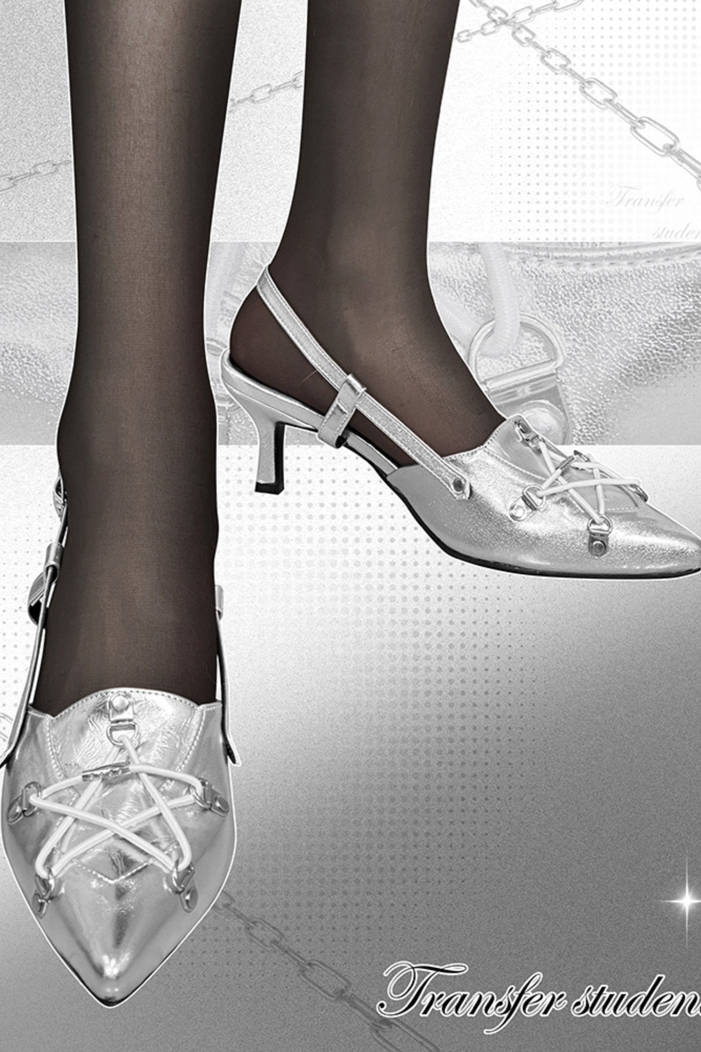 Stiletto Kitten Heel Sandals