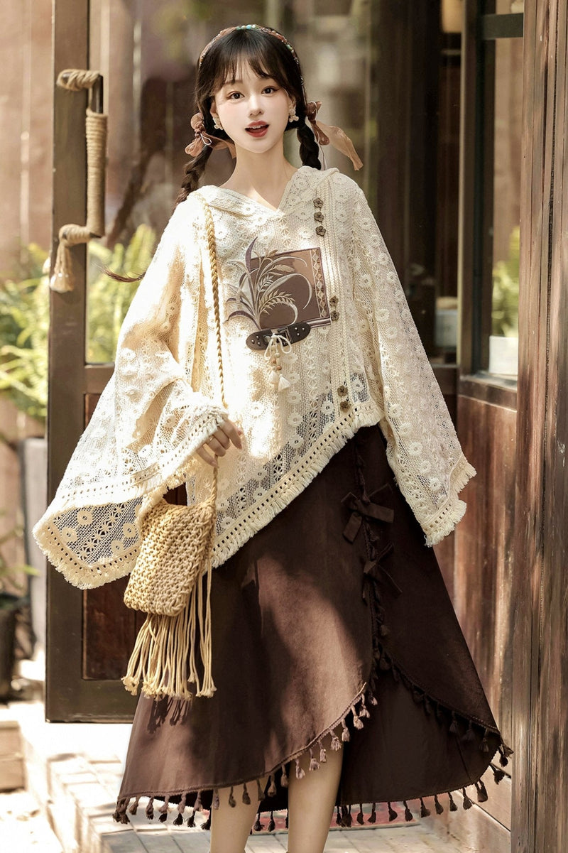 Hanfu Chinese-style Top + Skirt