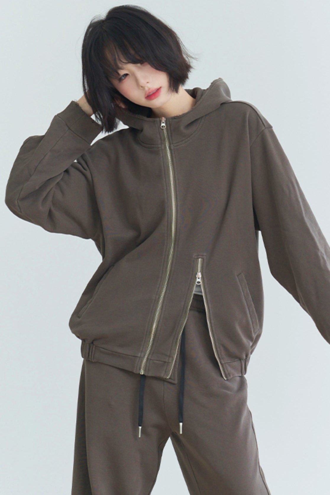 Sports Hoodie and Trousers Set